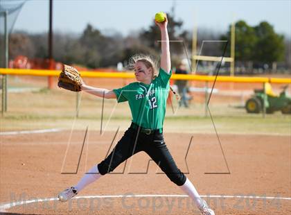Thumbnail 3 in Sanger vs Lake Dallas (LCS/Argyle Softball Tournament) photogallery.