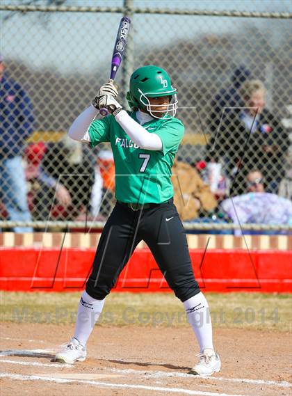 Thumbnail 2 in Sanger vs Lake Dallas (LCS/Argyle Softball Tournament) photogallery.