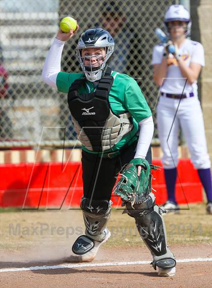 Thumbnail 3 in Sanger vs Lake Dallas (LCS/Argyle Softball Tournament) photogallery.