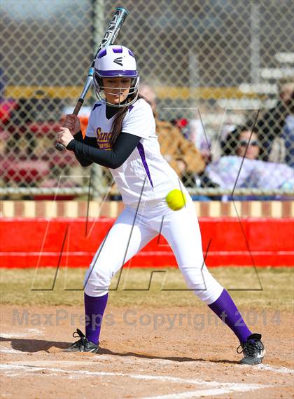 Thumbnail 2 in Sanger vs Lake Dallas (LCS/Argyle Softball Tournament) photogallery.