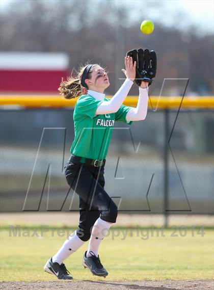 Thumbnail 2 in Sanger vs Lake Dallas (LCS/Argyle Softball Tournament) photogallery.