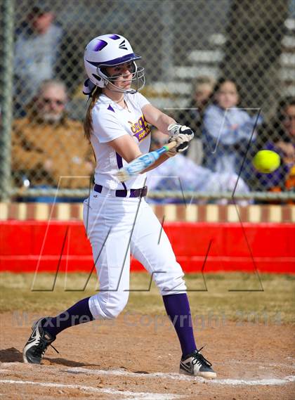 Thumbnail 2 in Sanger vs Lake Dallas (LCS/Argyle Softball Tournament) photogallery.