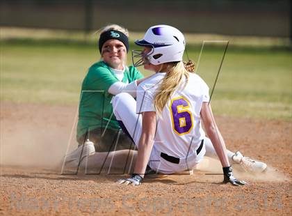 Thumbnail 2 in Sanger vs Lake Dallas (LCS/Argyle Softball Tournament) photogallery.