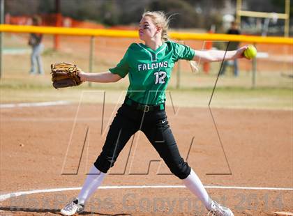 Thumbnail 1 in Sanger vs Lake Dallas (LCS/Argyle Softball Tournament) photogallery.