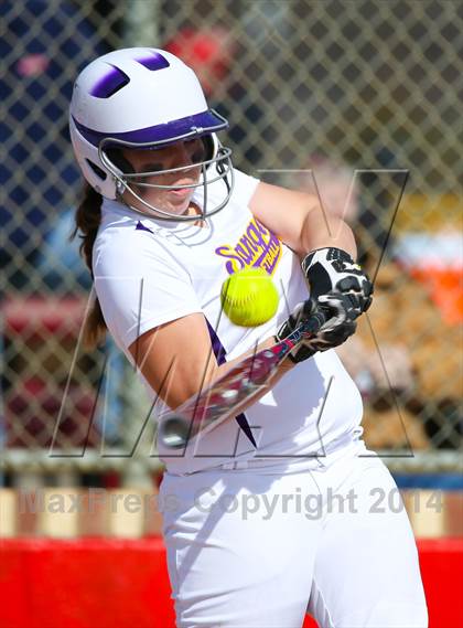 Thumbnail 1 in Sanger vs Lake Dallas (LCS/Argyle Softball Tournament) photogallery.