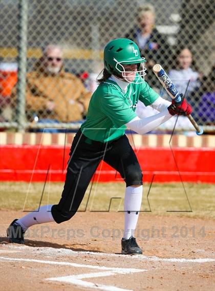 Thumbnail 2 in Sanger vs Lake Dallas (LCS/Argyle Softball Tournament) photogallery.