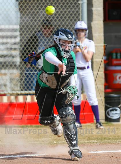 Thumbnail 2 in Sanger vs Lake Dallas (LCS/Argyle Softball Tournament) photogallery.