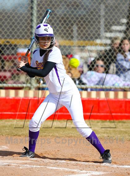 Thumbnail 3 in Sanger vs Lake Dallas (LCS/Argyle Softball Tournament) photogallery.