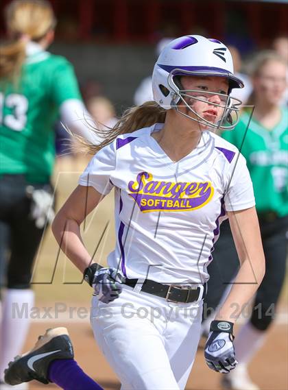 Thumbnail 2 in Sanger vs Lake Dallas (LCS/Argyle Softball Tournament) photogallery.