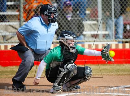 Thumbnail 2 in Sanger vs Lake Dallas (LCS/Argyle Softball Tournament) photogallery.