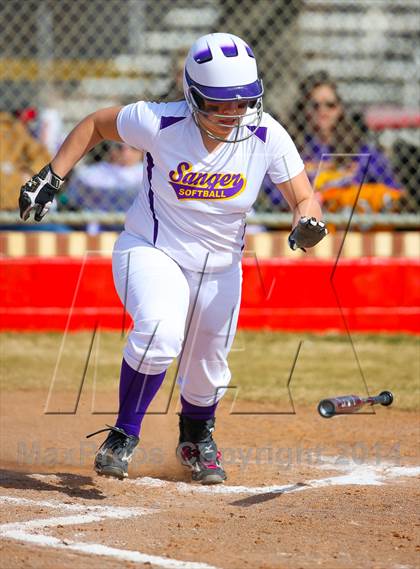 Thumbnail 1 in Sanger vs Lake Dallas (LCS/Argyle Softball Tournament) photogallery.
