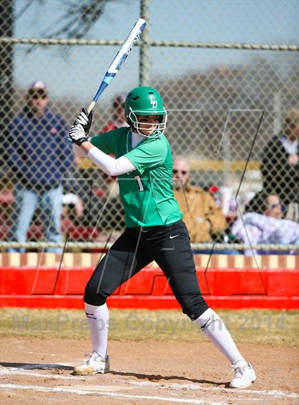 Thumbnail 2 in Sanger vs Lake Dallas (LCS/Argyle Softball Tournament) photogallery.