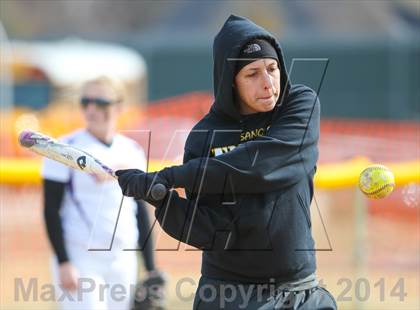 Thumbnail 1 in Sanger vs Lake Dallas (LCS/Argyle Softball Tournament) photogallery.