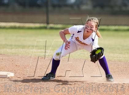 Thumbnail 1 in Sanger vs Lake Dallas (LCS/Argyle Softball Tournament) photogallery.