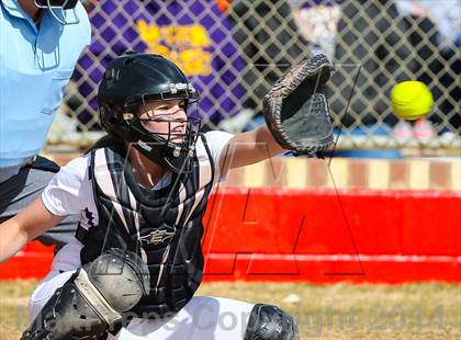 Thumbnail 2 in Sanger vs Lake Dallas (LCS/Argyle Softball Tournament) photogallery.