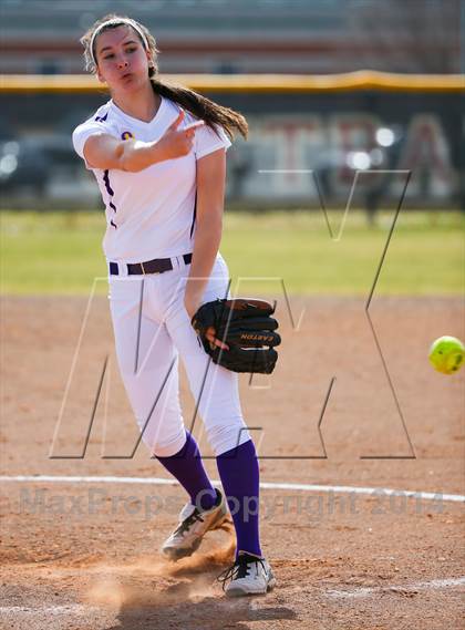 Thumbnail 3 in Sanger vs Lake Dallas (LCS/Argyle Softball Tournament) photogallery.