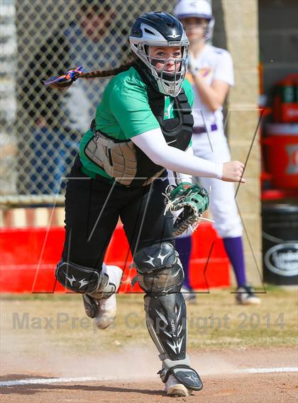 Thumbnail 3 in Sanger vs Lake Dallas (LCS/Argyle Softball Tournament) photogallery.