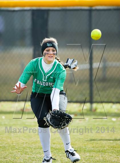 Thumbnail 2 in Sanger vs Lake Dallas (LCS/Argyle Softball Tournament) photogallery.