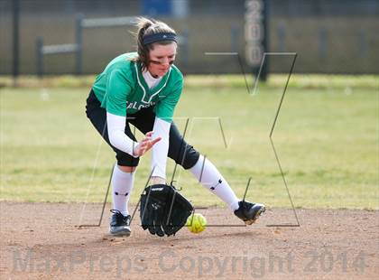 Thumbnail 3 in Sanger vs Lake Dallas (LCS/Argyle Softball Tournament) photogallery.