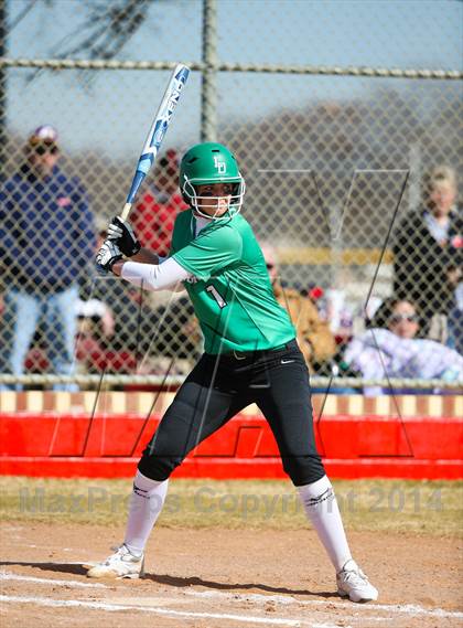 Thumbnail 3 in Sanger vs Lake Dallas (LCS/Argyle Softball Tournament) photogallery.