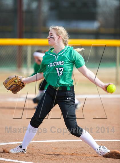 Thumbnail 3 in Sanger vs Lake Dallas (LCS/Argyle Softball Tournament) photogallery.
