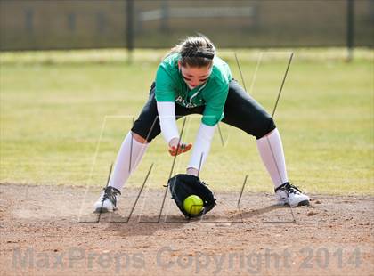 Thumbnail 3 in Sanger vs Lake Dallas (LCS/Argyle Softball Tournament) photogallery.
