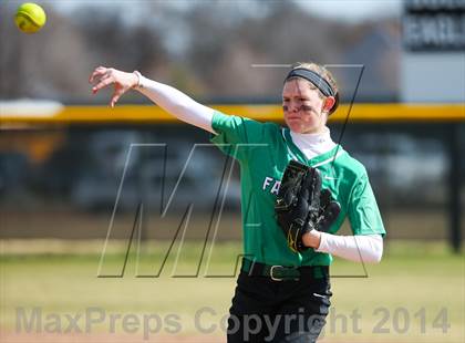 Thumbnail 3 in Sanger vs Lake Dallas (LCS/Argyle Softball Tournament) photogallery.