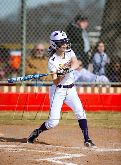 Thumbnail 3 in Sanger vs Lake Dallas (LCS/Argyle Softball Tournament) photogallery.