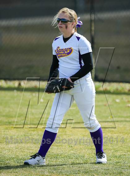 Thumbnail 2 in Sanger vs Lake Dallas (LCS/Argyle Softball Tournament) photogallery.