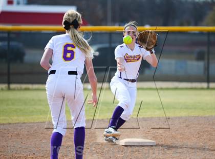 Thumbnail 2 in Sanger vs Lake Dallas (LCS/Argyle Softball Tournament) photogallery.