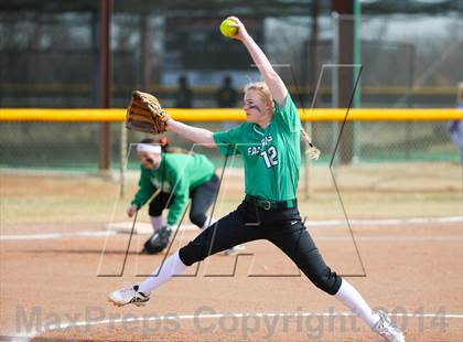 Thumbnail 2 in Sanger vs Lake Dallas (LCS/Argyle Softball Tournament) photogallery.