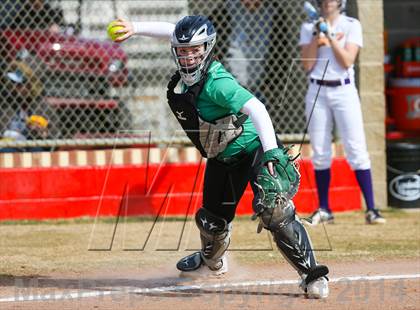 Thumbnail 2 in Sanger vs Lake Dallas (LCS/Argyle Softball Tournament) photogallery.