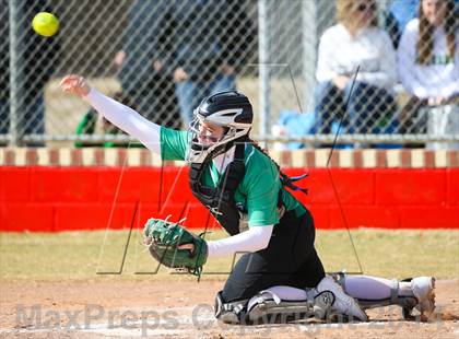 Thumbnail 2 in Sanger vs Lake Dallas (LCS/Argyle Softball Tournament) photogallery.