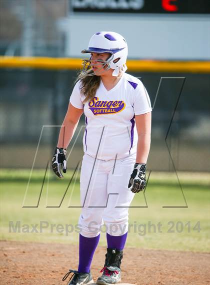 Thumbnail 2 in Sanger vs Lake Dallas (LCS/Argyle Softball Tournament) photogallery.