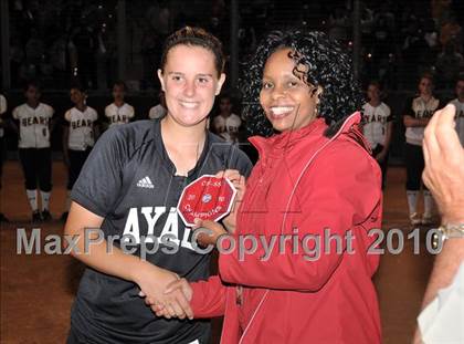 Thumbnail 2 in Ayala vs. Warren (CIF SS D3 Final) photogallery.