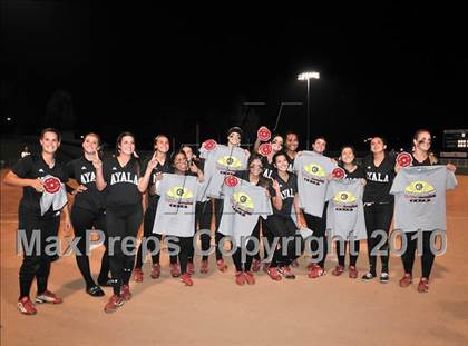 Thumbnail 1 in Ayala vs. Warren (CIF SS D3 Final) photogallery.