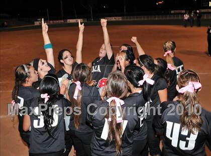 Thumbnail 1 in Ayala vs. Warren (CIF SS D3 Final) photogallery.