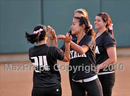Thumbnail 2 in Ayala vs. Warren (CIF SS D3 Final) photogallery.