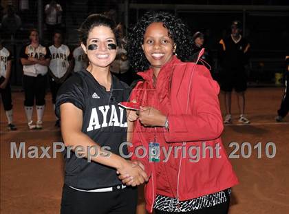 Thumbnail 3 in Ayala vs. Warren (CIF SS D3 Final) photogallery.