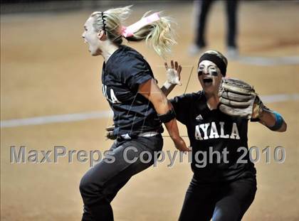 Thumbnail 3 in Ayala vs. Warren (CIF SS D3 Final) photogallery.