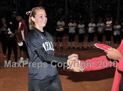 Thumbnail 3 in Ayala vs. Warren (CIF SS D3 Final) photogallery.