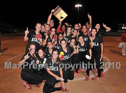 Thumbnail 3 in Ayala vs. Warren (CIF SS D3 Final) photogallery.