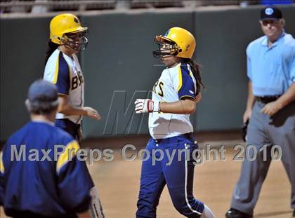 Thumbnail 3 in Ayala vs. Warren (CIF SS D3 Final) photogallery.