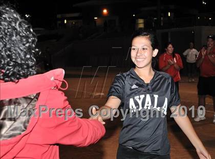 Thumbnail 1 in Ayala vs. Warren (CIF SS D3 Final) photogallery.