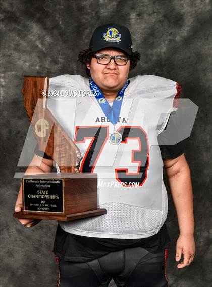 Thumbnail 1 in Arcata (CIF State DIV 6AA Championship Trophy Award Photos) photogallery.