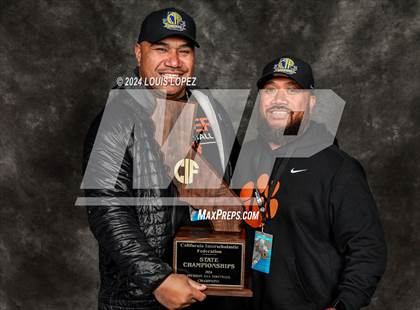 Thumbnail 2 in Arcata (CIF State DIV 6AA Championship Trophy Award Photos) photogallery.