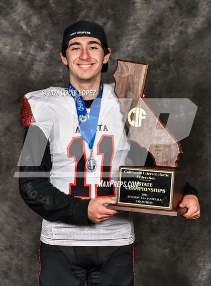 Thumbnail 1 in Arcata (CIF State DIV 6AA Championship Trophy Award Photos) photogallery.
