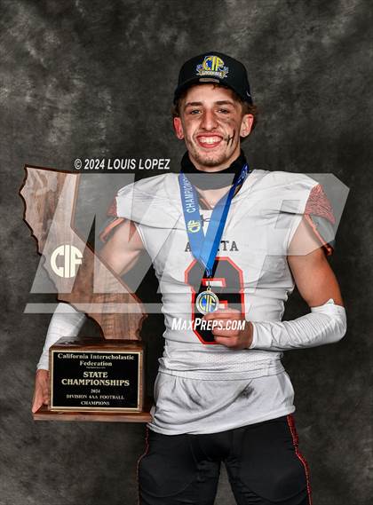 Thumbnail 2 in Arcata (CIF State DIV 6AA Championship Trophy Award Photos) photogallery.