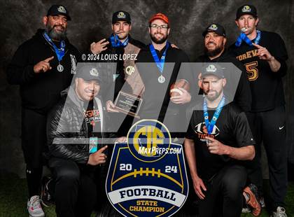 Thumbnail 1 in Arcata (CIF State DIV 6AA Championship Trophy Award Photos) photogallery.