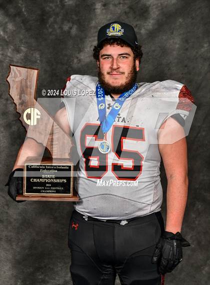 Thumbnail 2 in Arcata (CIF State DIV 6AA Championship Trophy Award Photos) photogallery.